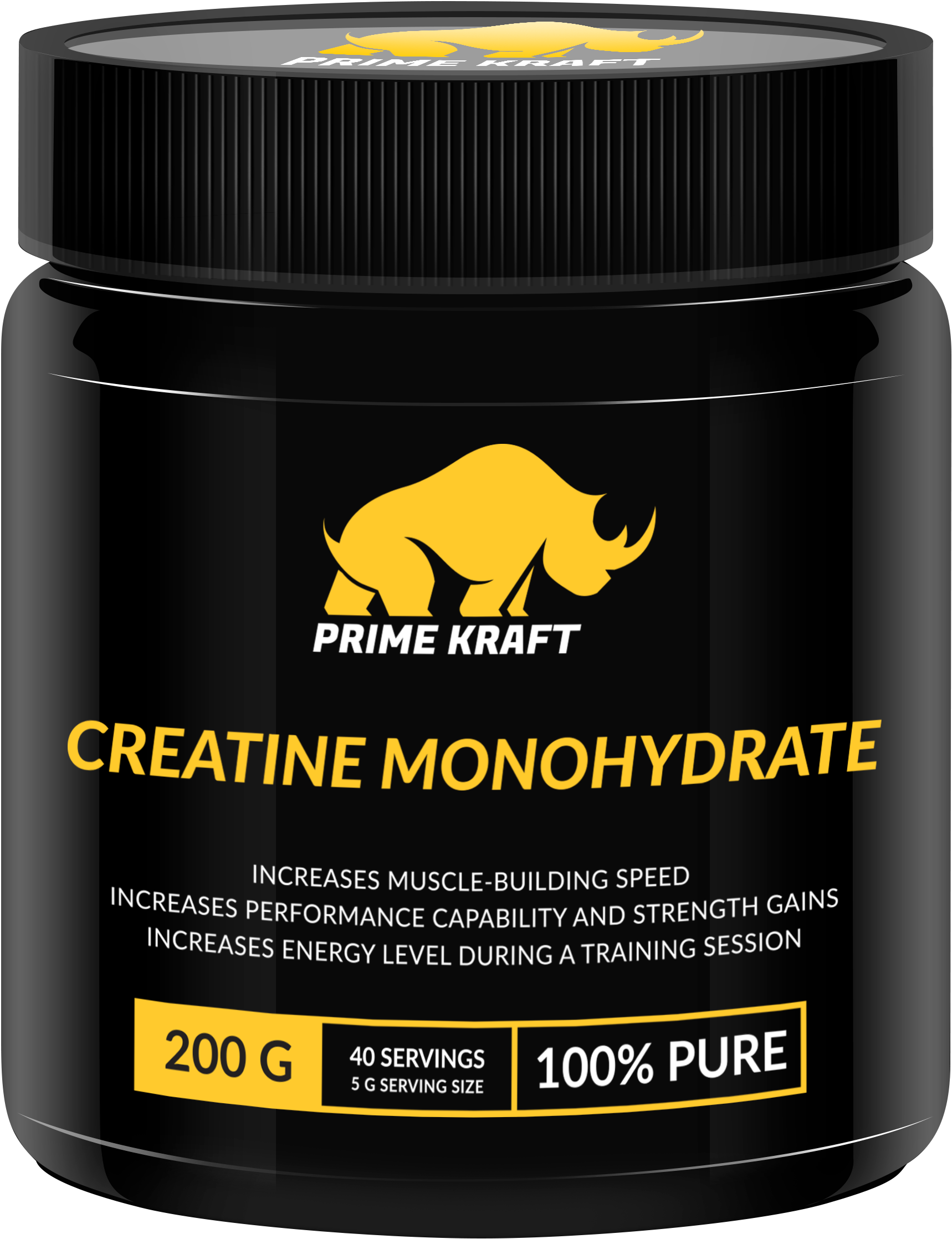 Оптом Prime Kraft Creatine Monohydrate банка 200 г pure, купить по ...